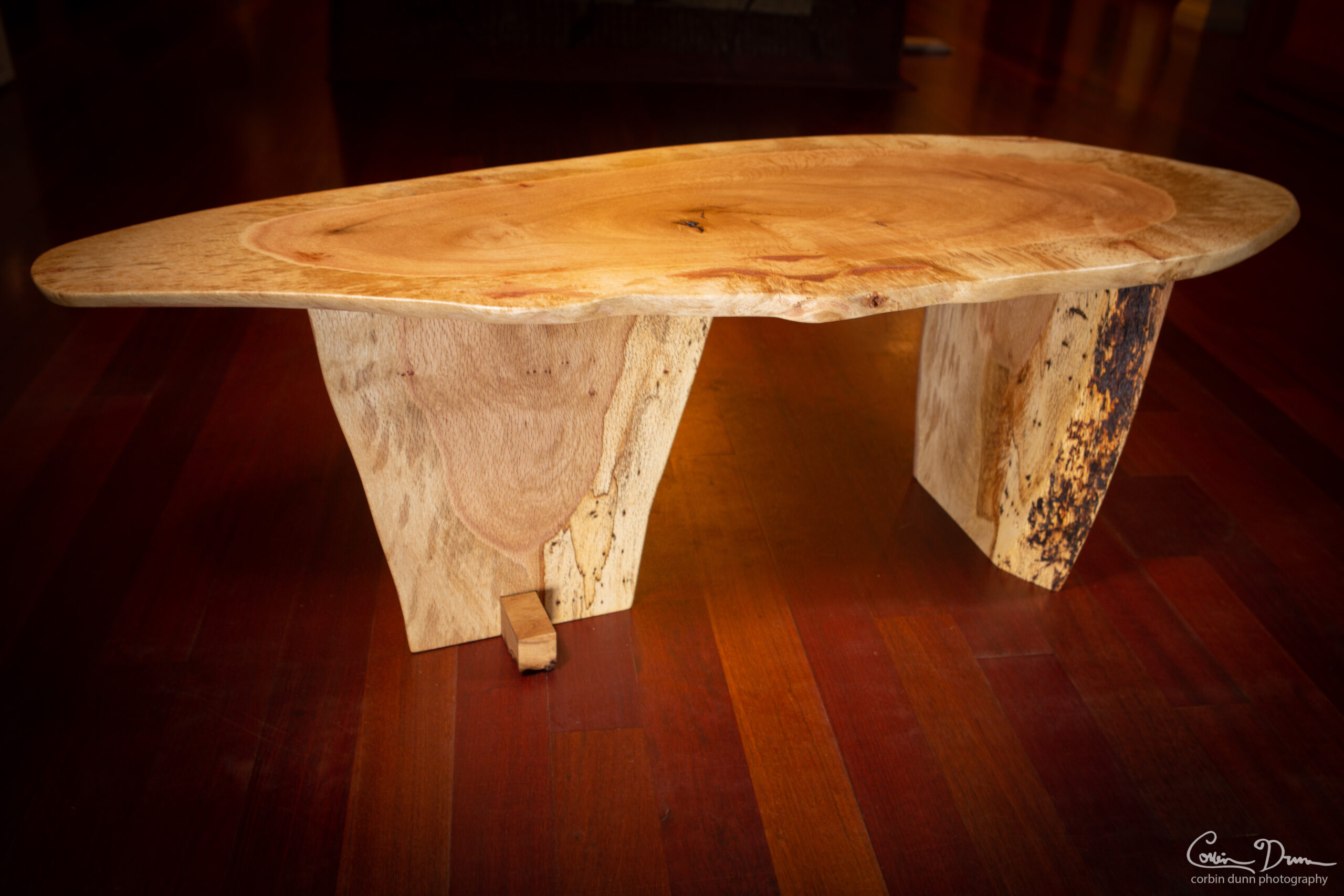 Live Edge Oak Coffee Table - Image 2