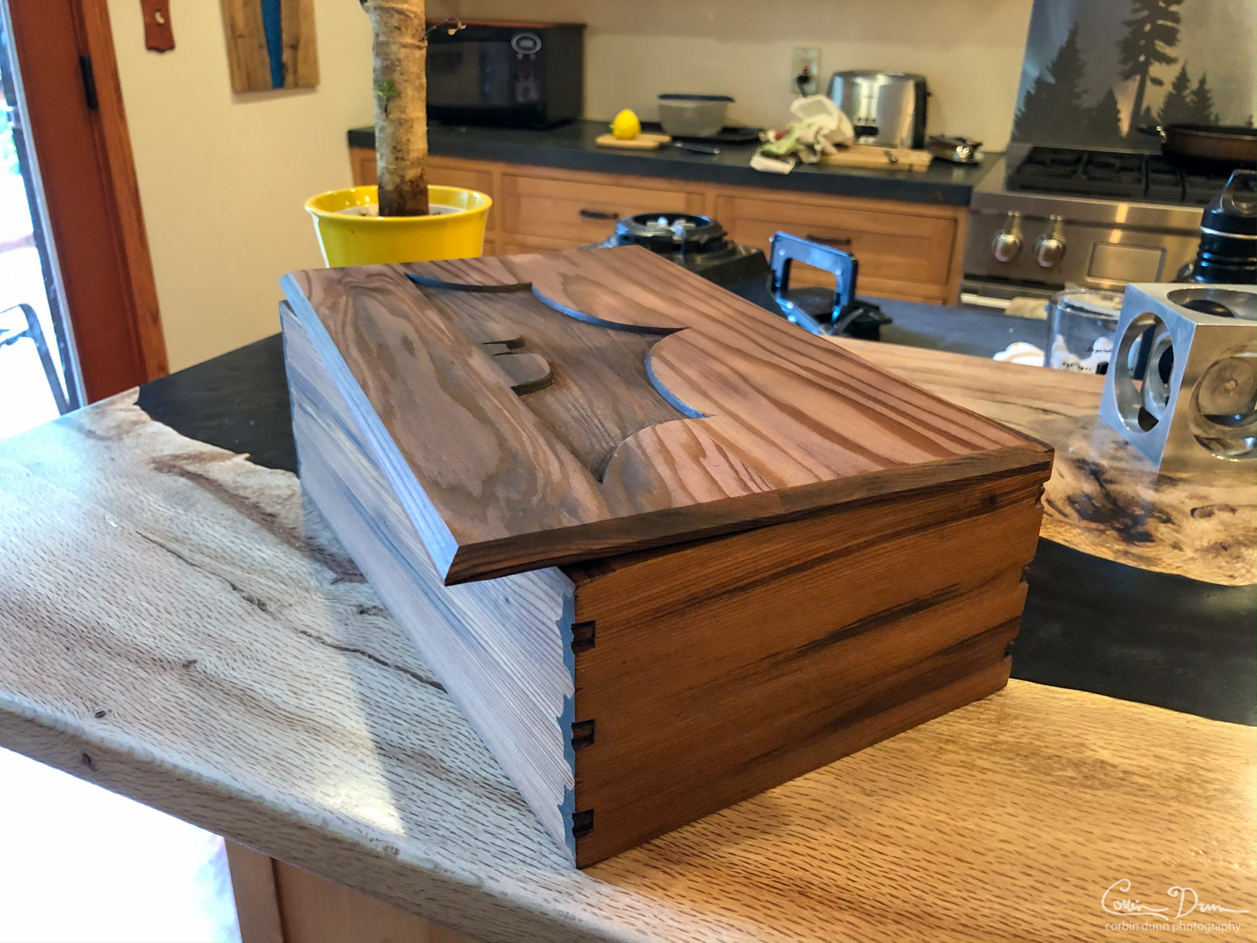 Bat Joinery Box in Redwood v1 #3 - Image 9
