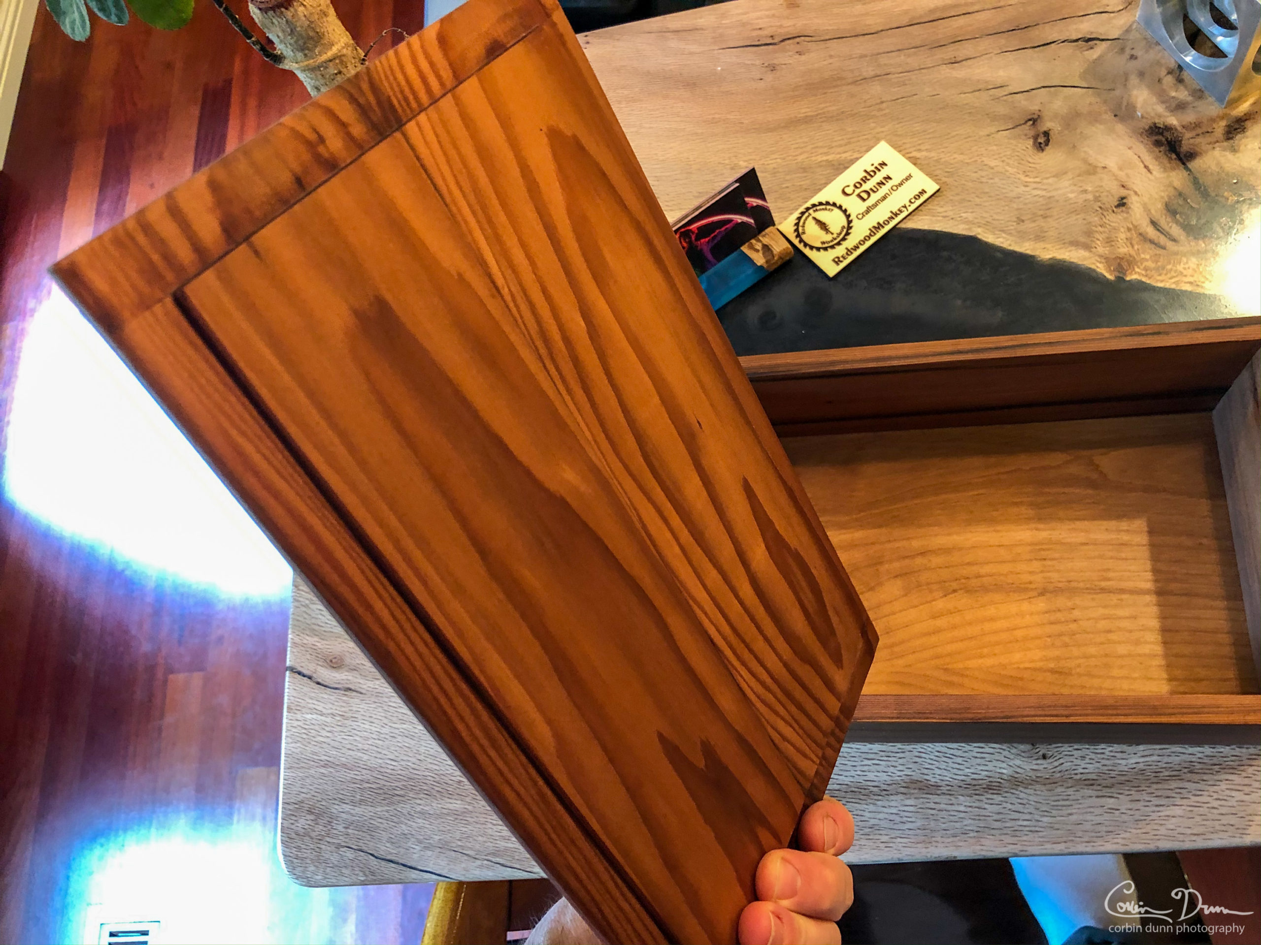 Bat Joinery Box in Redwood v1 #3 - Image 8