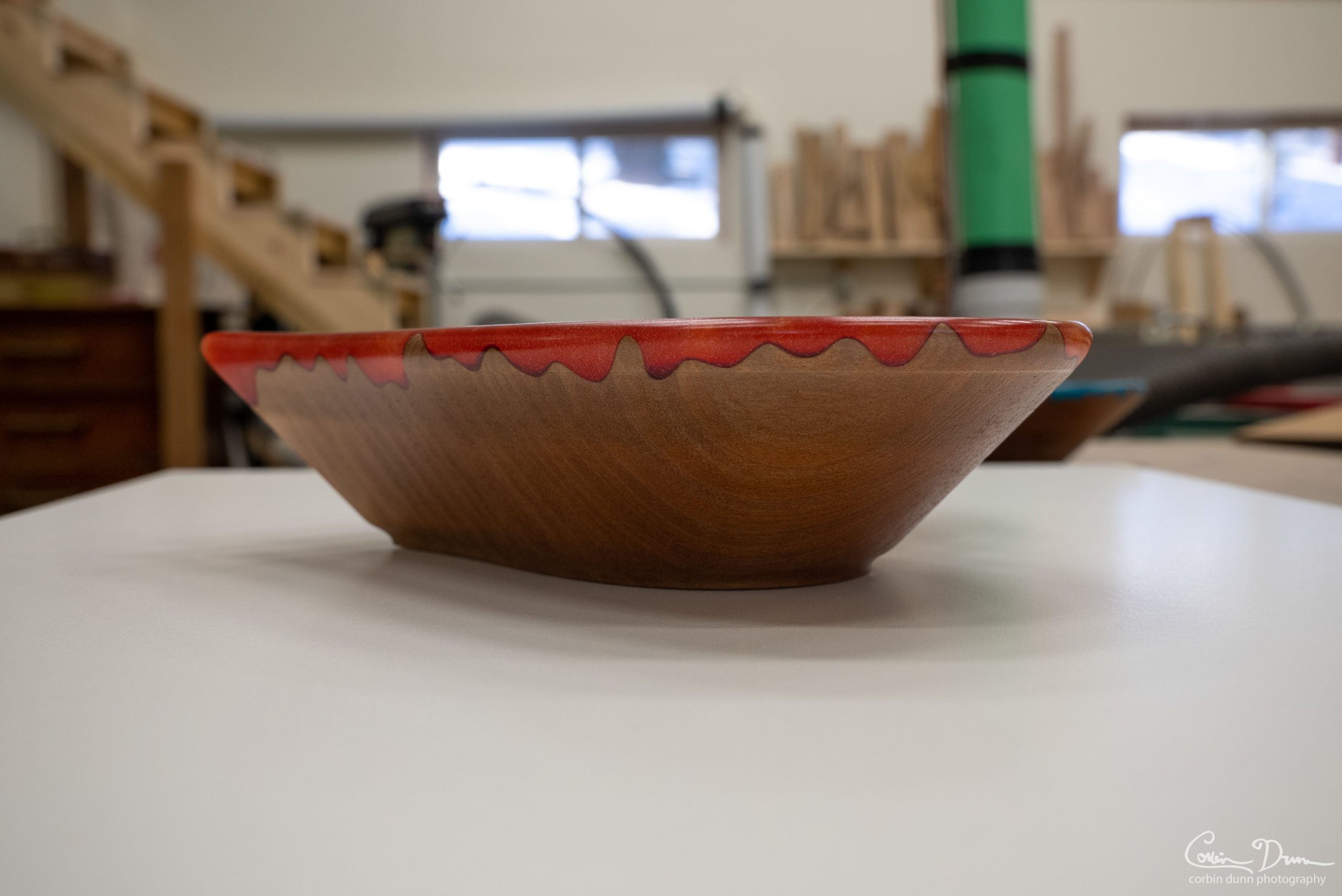 Heart Bowl - Madrone with Lava Shimmer - Image 5