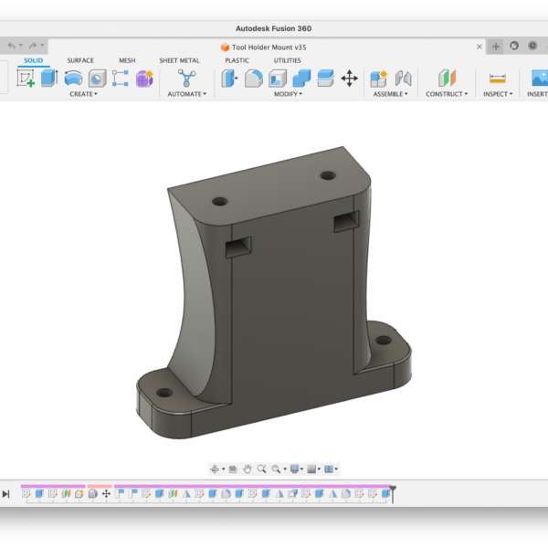 Digital File: 3D Printed Tool Station / Tool Fork Holder