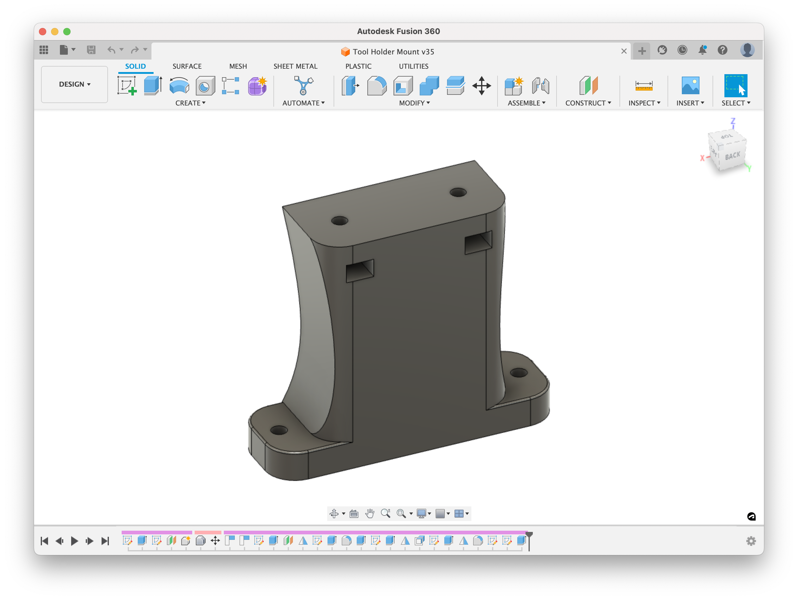 Digital File: 3D Printed Tool Station / Tool Fork Holder