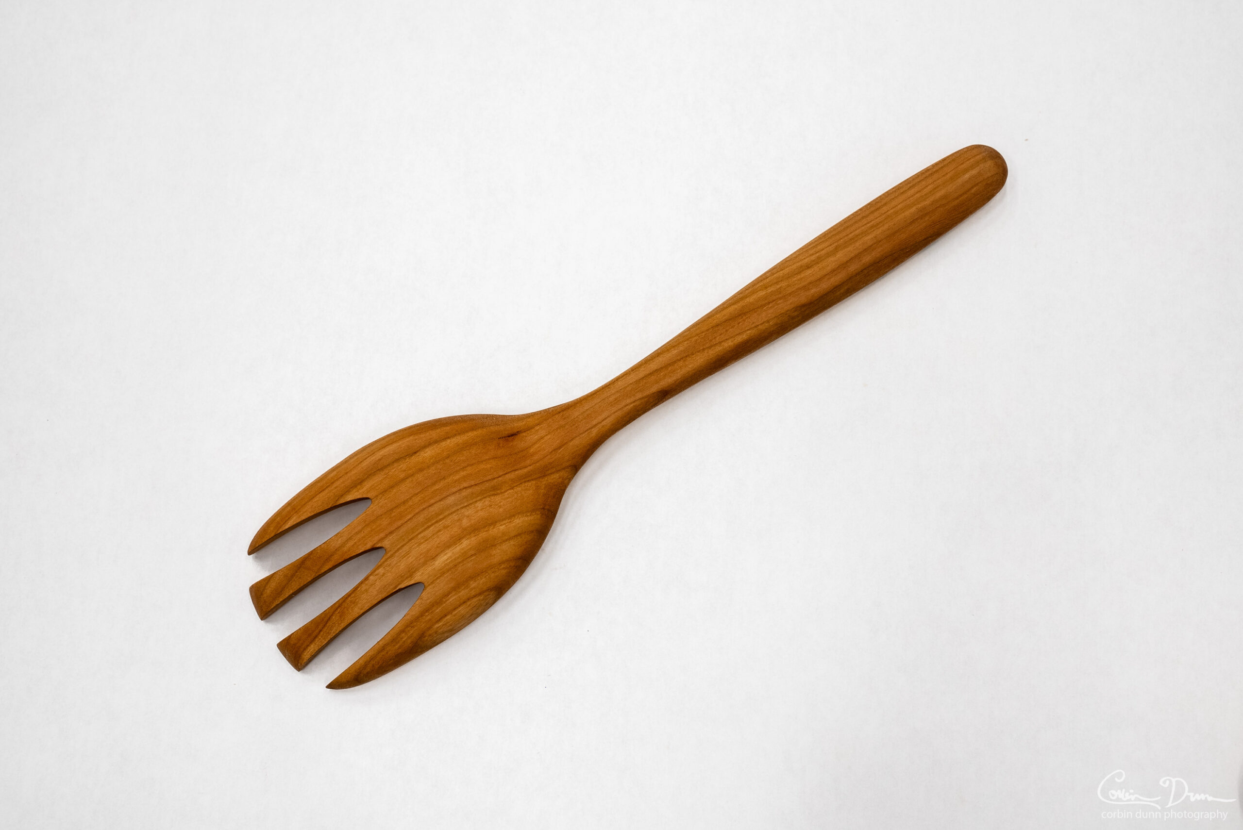 Digital File: Salad Set - Fork and Spoon - CNC Plans - Vectric VCarve file, PDF Directions, and STL Model - Wood Hibiscus or Rose Inlay - Image 8