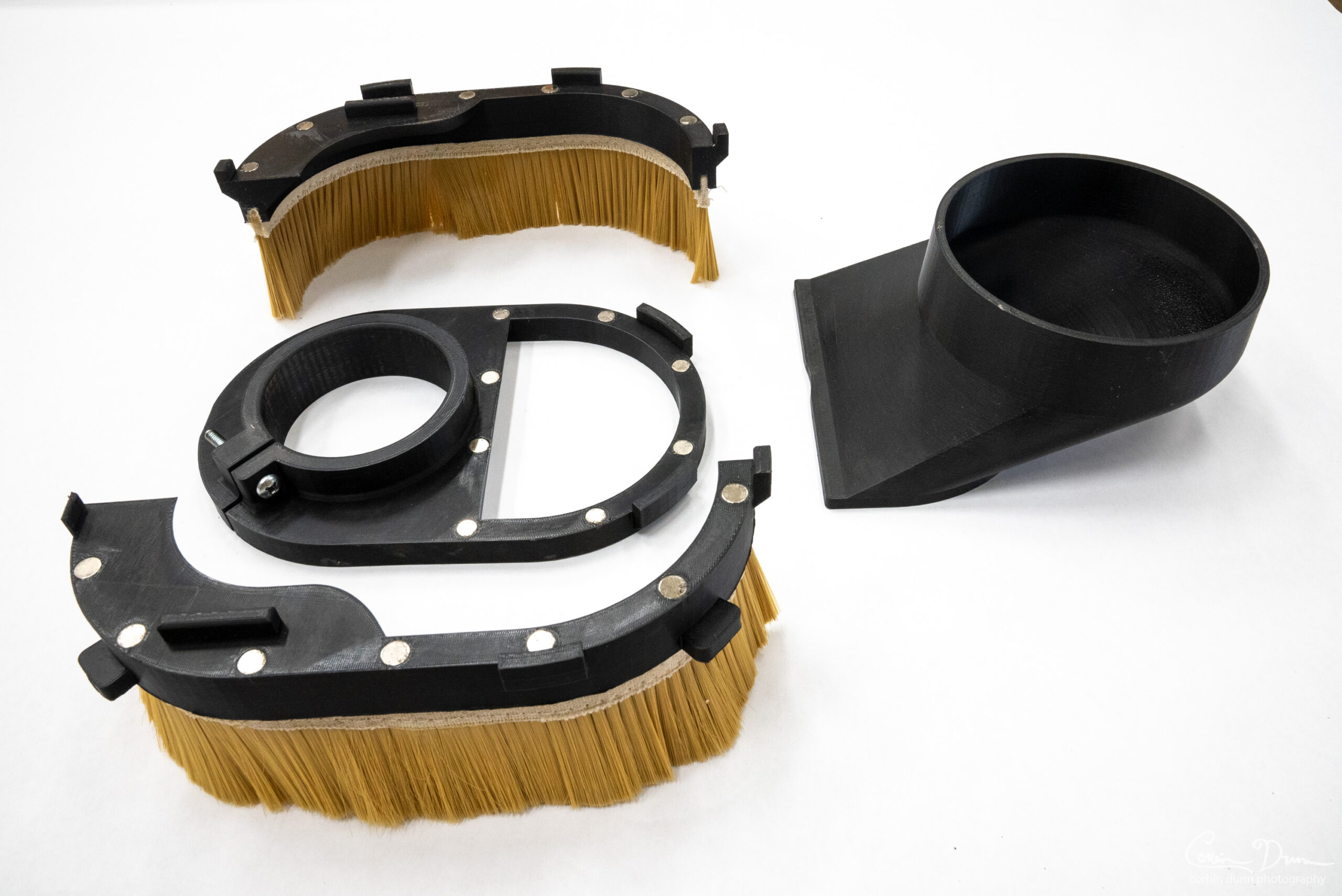 CNC Dust Shoe v3 - STL and Fusion 360 Parametric Design for 3D Printing - Image 3