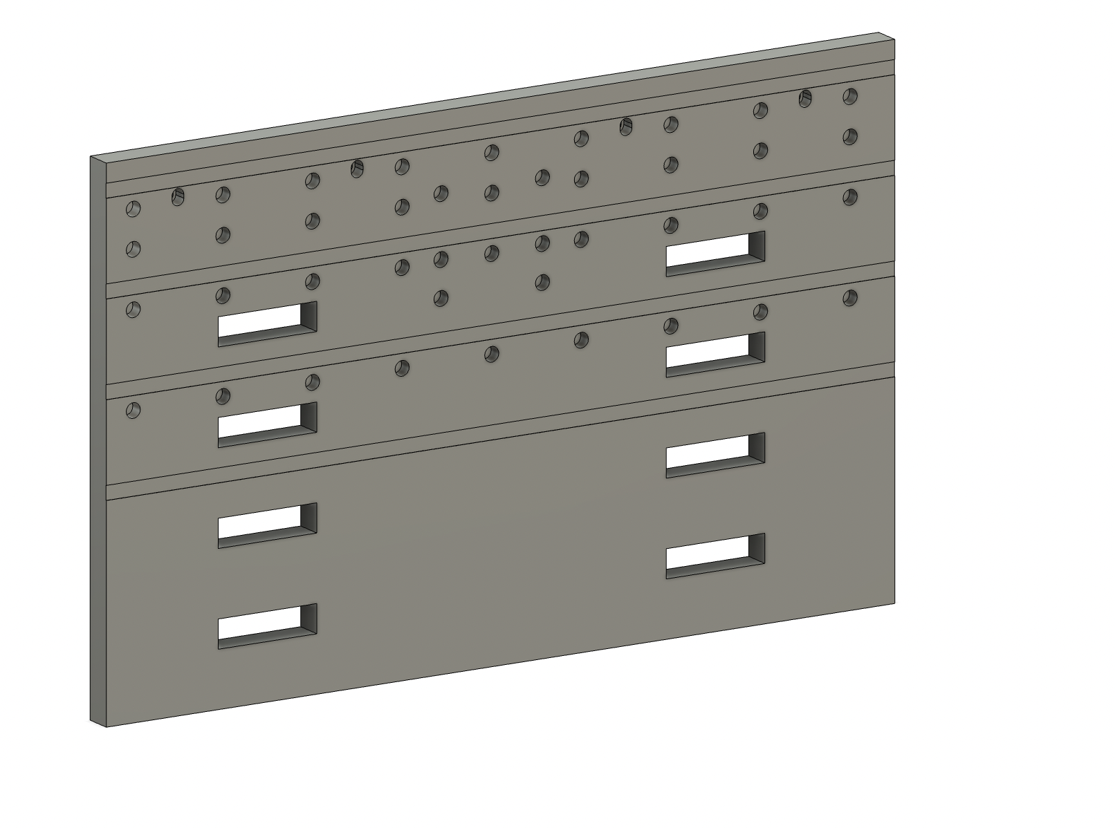Digital File: CNC Vertical Work Table / Spoilboard CAD File - Image 2