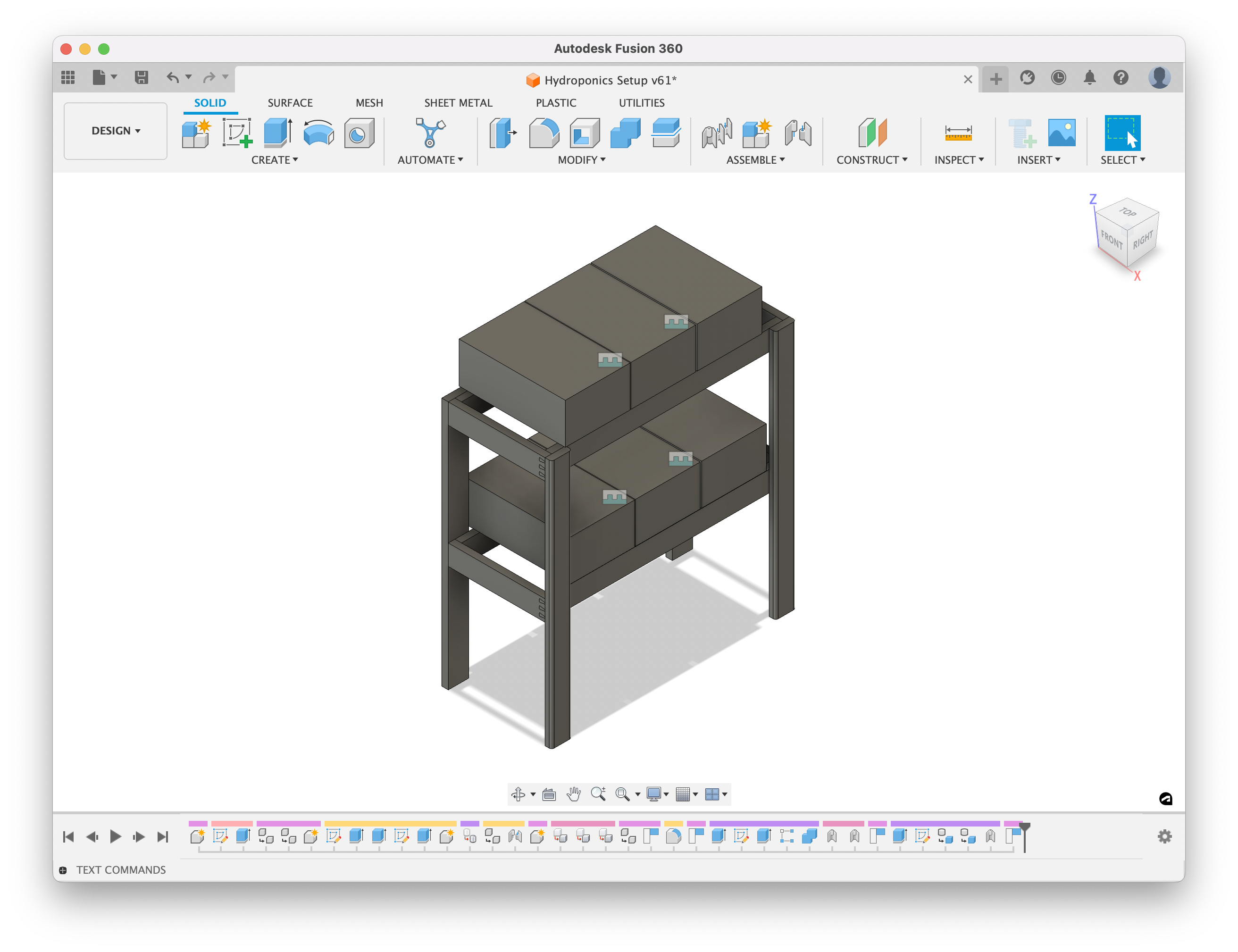 Digital File: Wood Shelf Design - Fusion 360 CAD File - Image 6