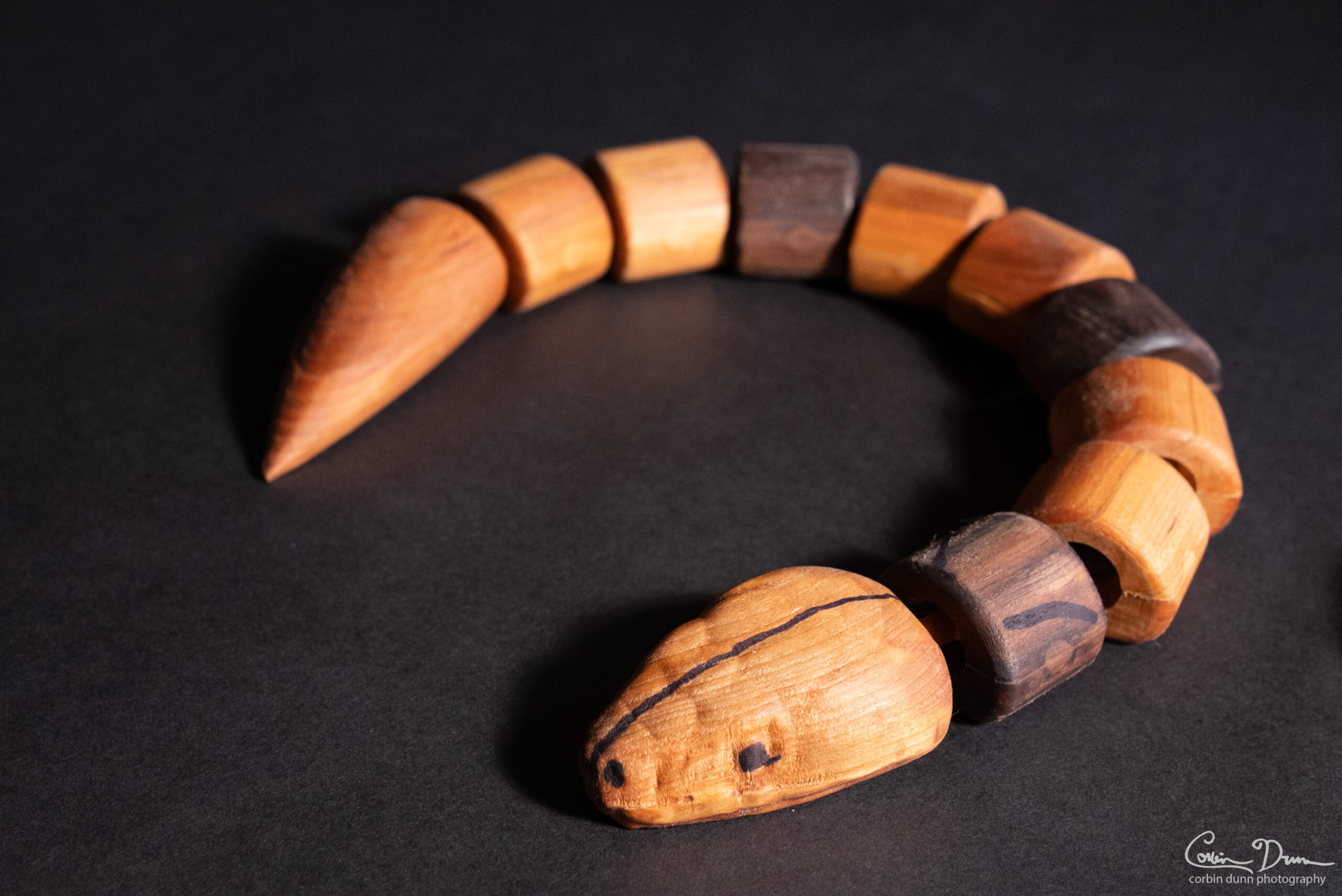 Digital Files: Articulating Wood Snake - Fusion 360 & STL Models - Image 4