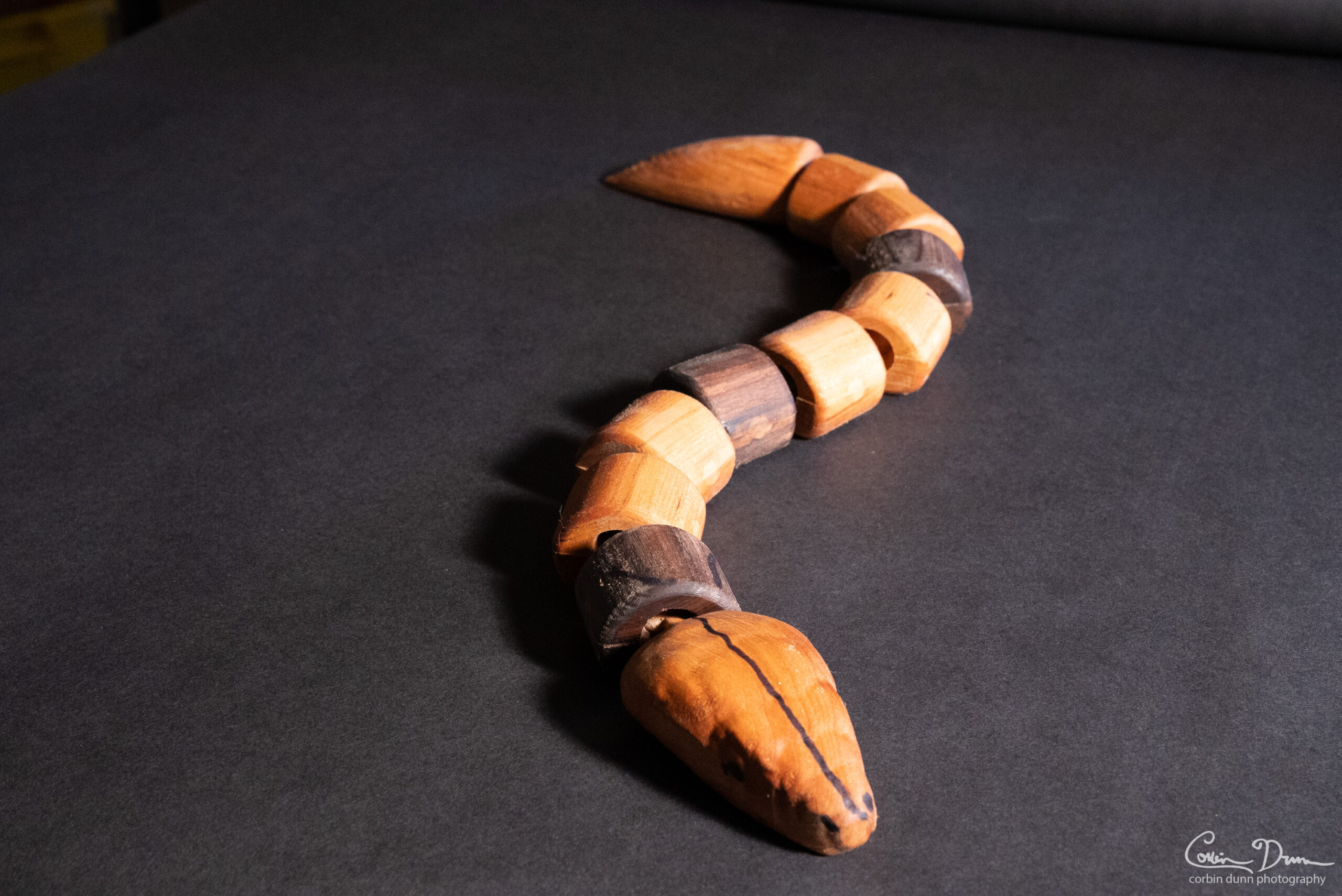 Digital Files: Articulating Wood Snake - Fusion 360 & STL Models - Image 2