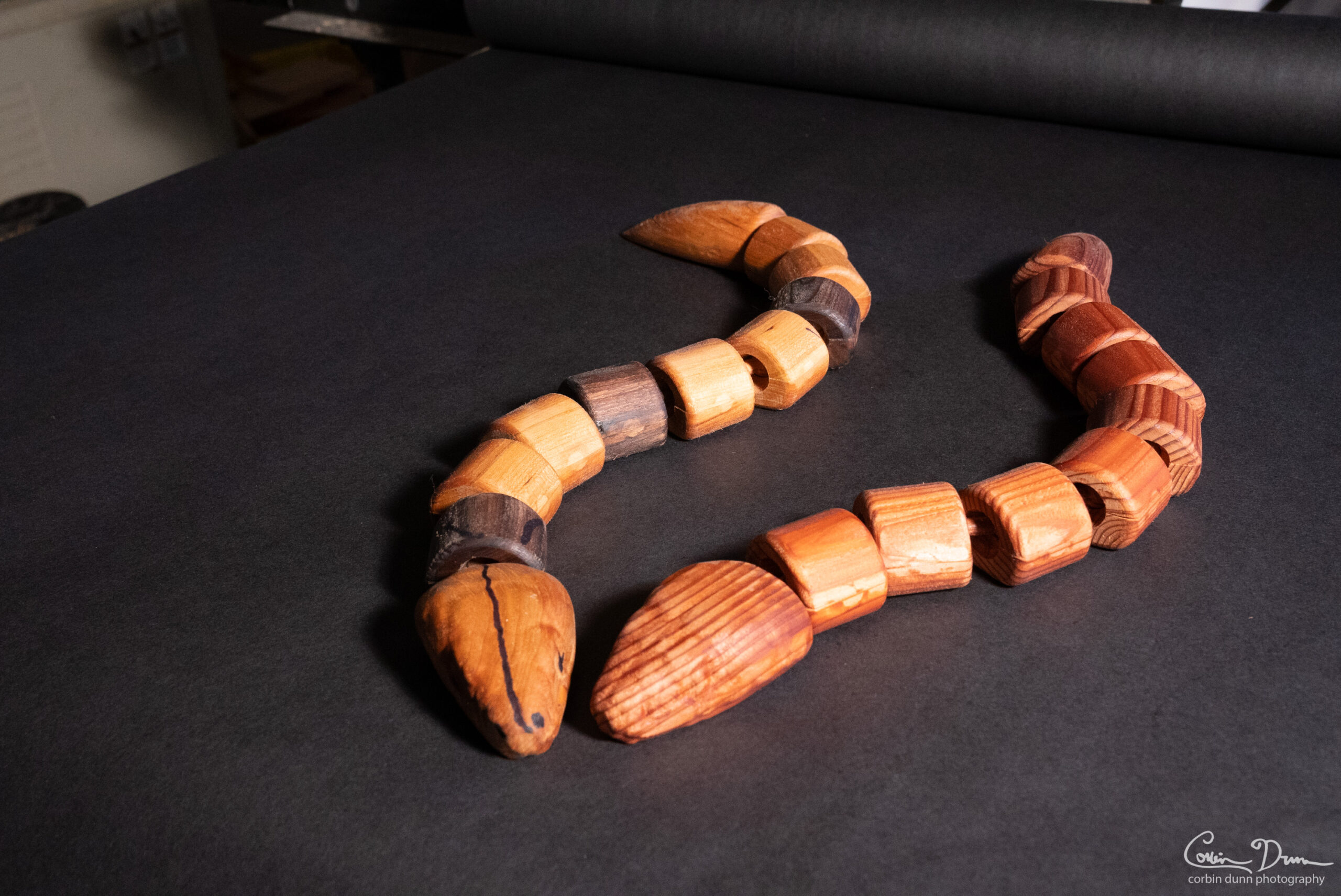 Digital Files: Articulating Wood Snake - Fusion 360 & STL Models - Image 6