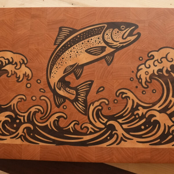 Rainbow Trout Cutting Board