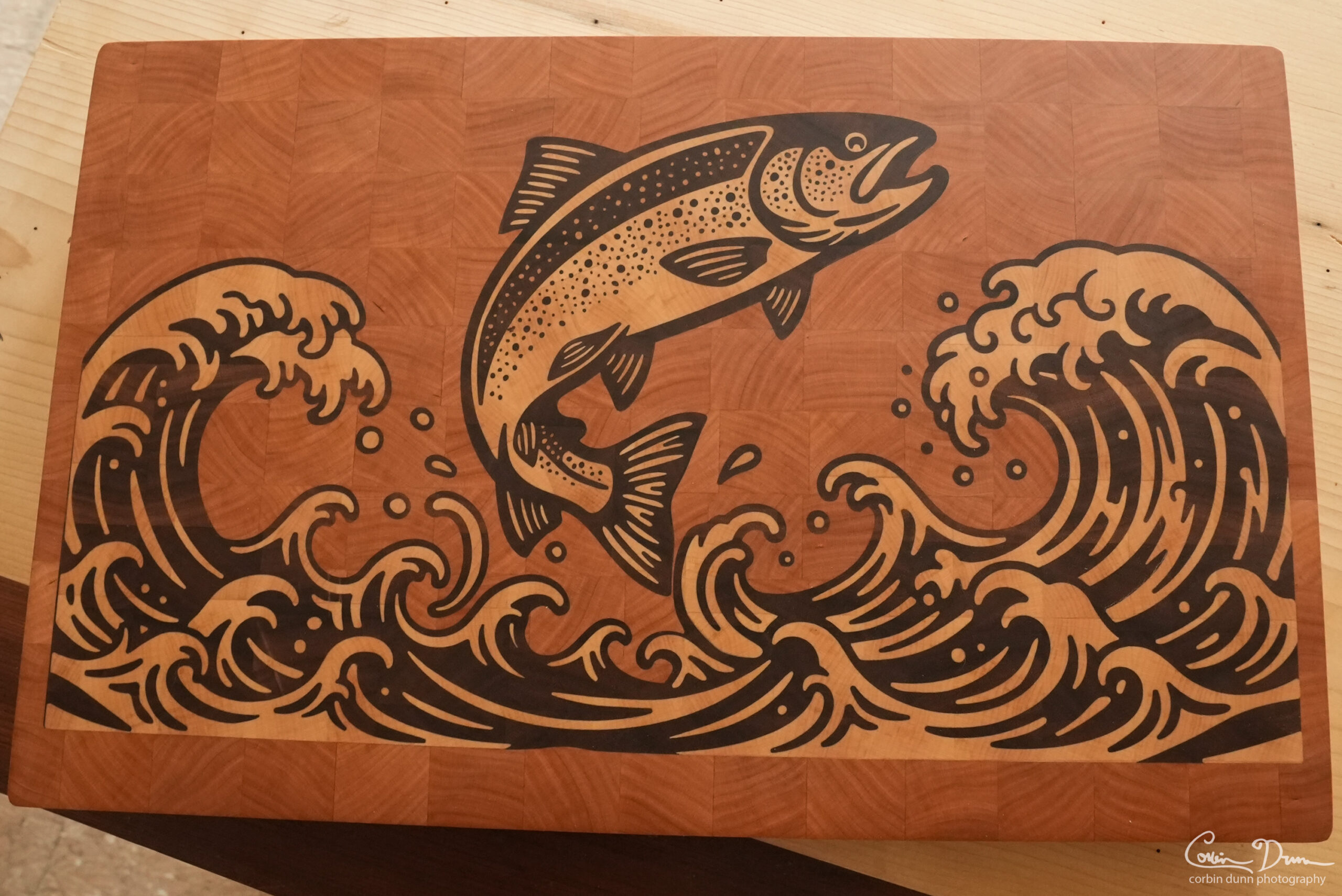 Rainbow Trout Cutting Board