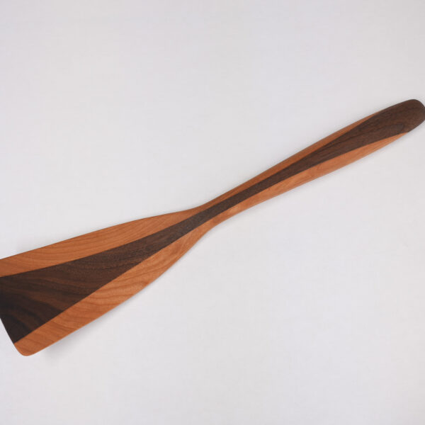 Wok Spatula - Cherry with Walnut Strip