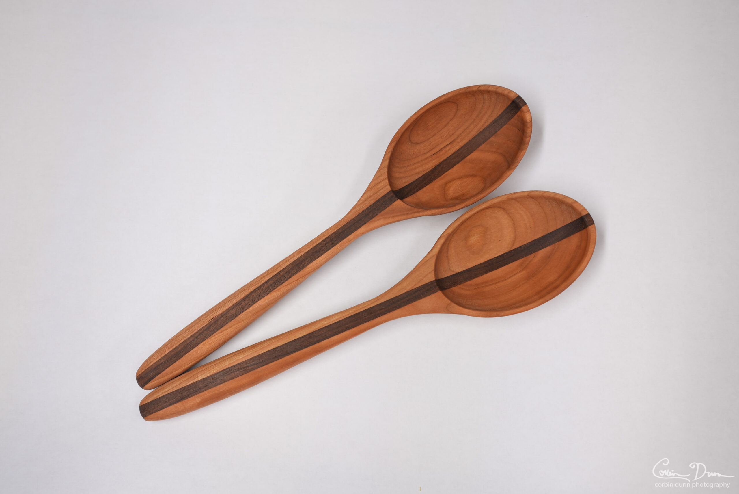 Spoon - Cherry with Walnut Stripe - Image 2