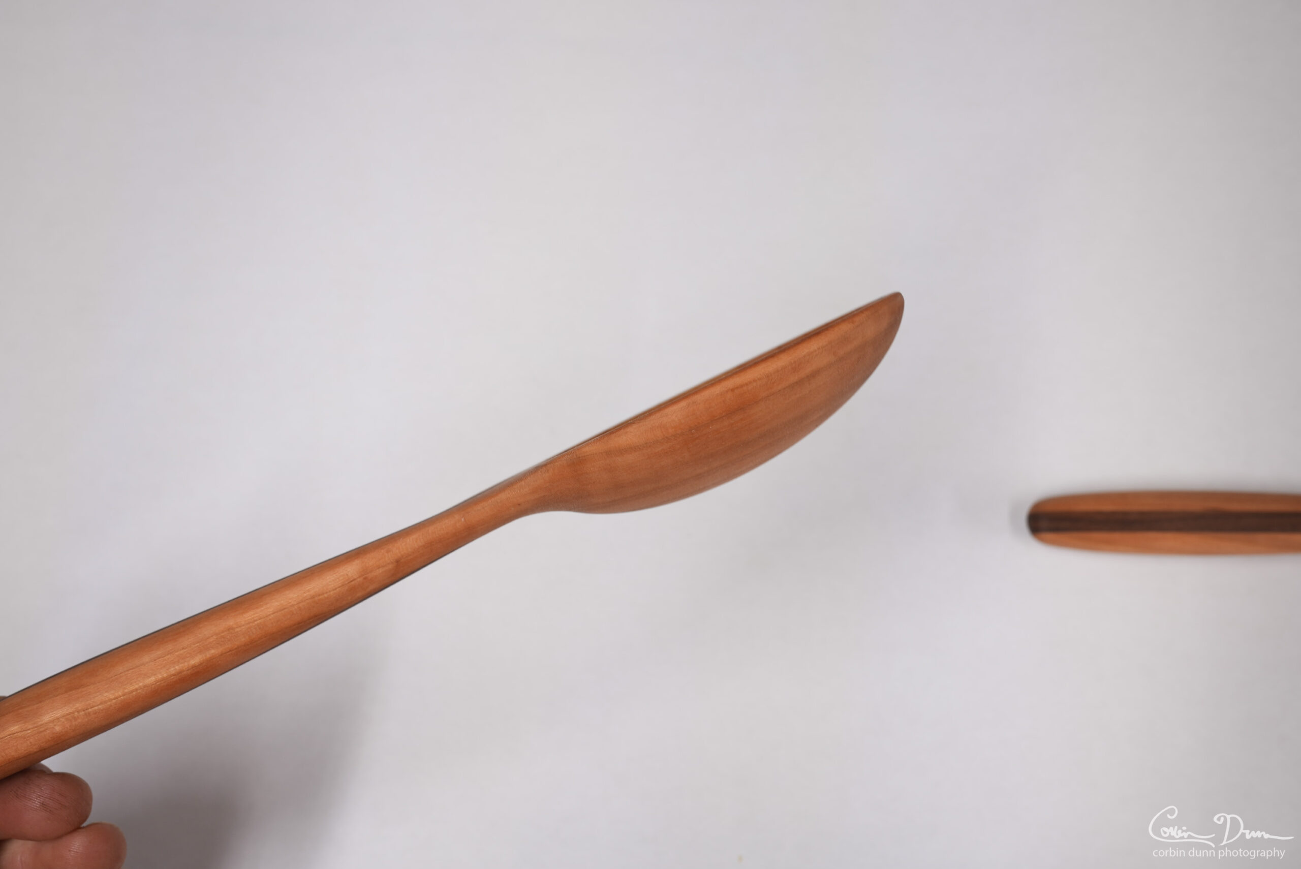 Spoon - Cherry with Walnut Stripe - Image 7
